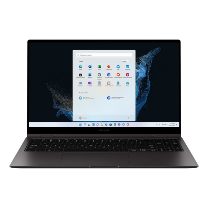 Ноутбук-трансформер SAMSUNG Galaxy Book 2 Pro 360 Gray () NP950QED-KA2HK