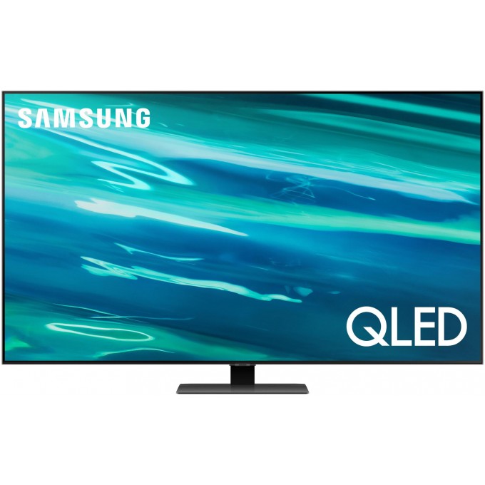 Телевизор SAMSUNG QE55Q80AAU, 55"(140 см), UHD 4K QE55Q80AAUXRU