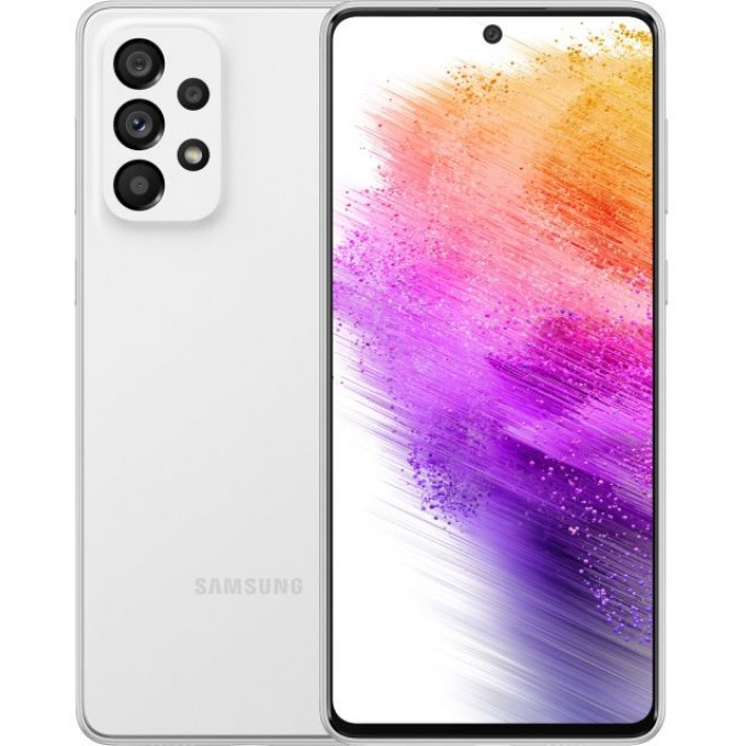 Смартфон SAMSUNG Galaxy A73 5G 8/256GB Awesome White () SM-A736BZWHSKZ