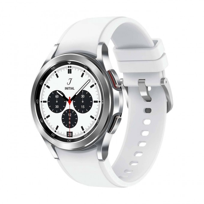 Смарт-часы SAMSUNG Galaxy Watch 4 Classic, 42 мм, серебристый SM-R880NZSA