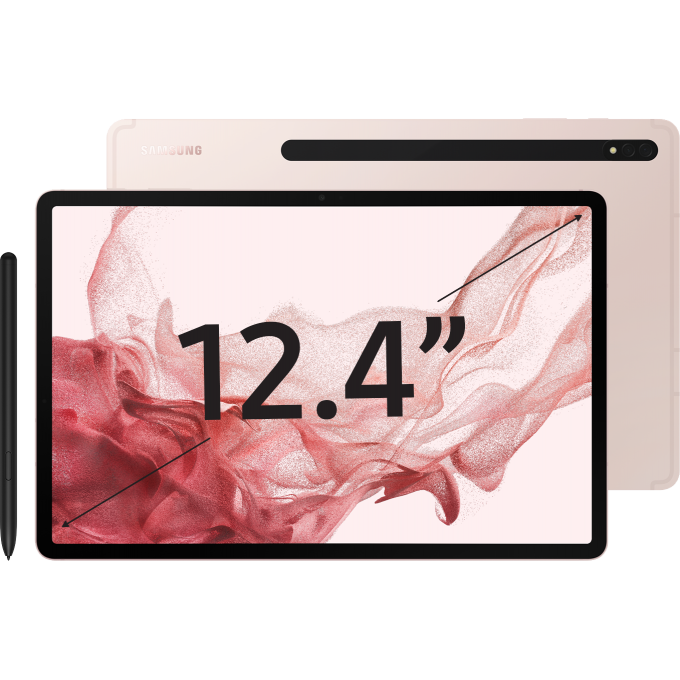 Планшет SAMSUNG Galaxy Tab S8+ 256GB 5G Pink Gold () SM-X806BIDBSER